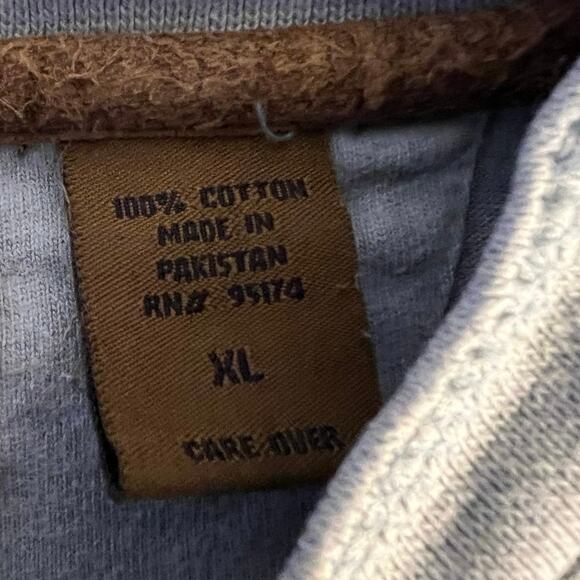 Clearwater Outfitters Light Green Long Sleeve Casual Cotton Henley Size XL - Picture 8 of 11